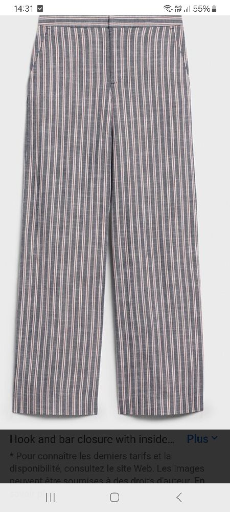 Pantalon  large