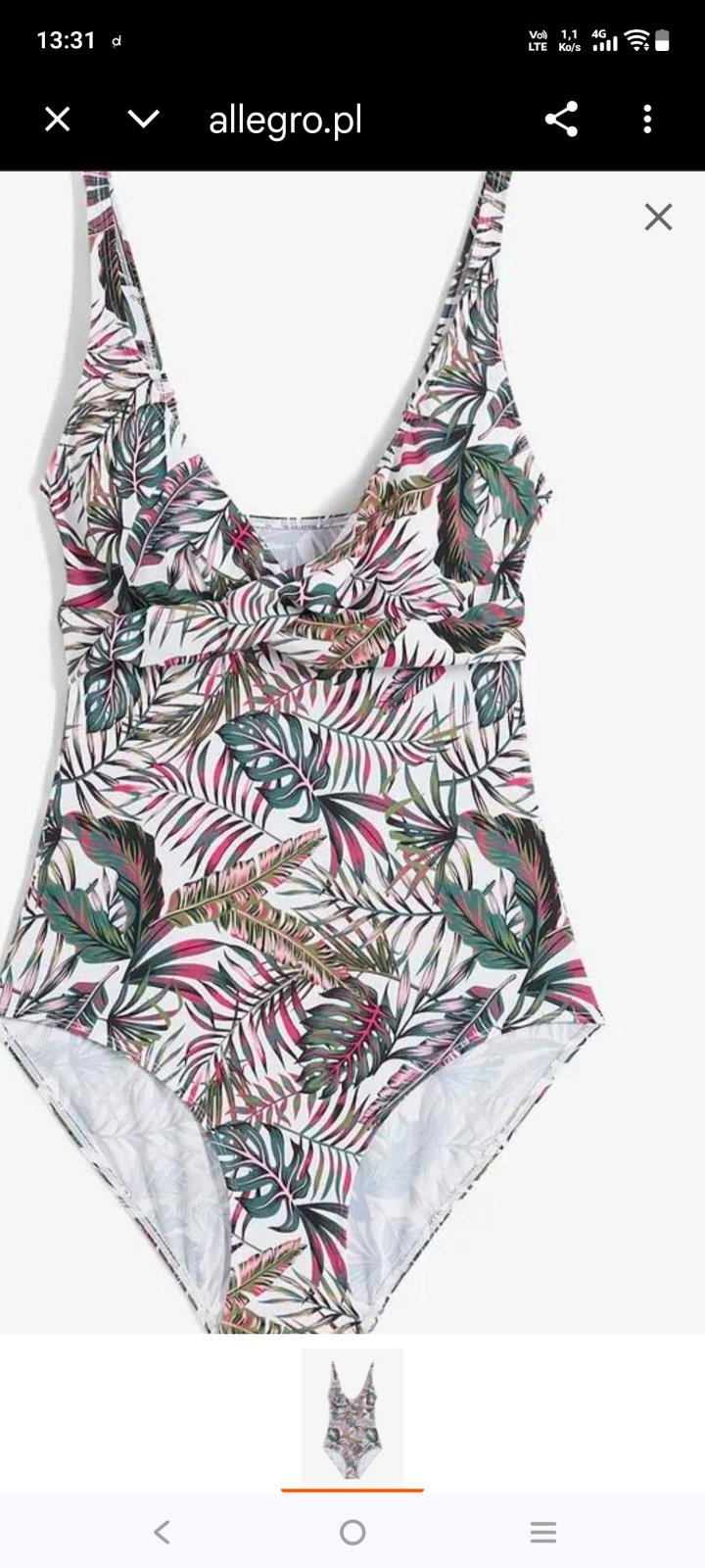 Très jolie maillot de bain taille 42