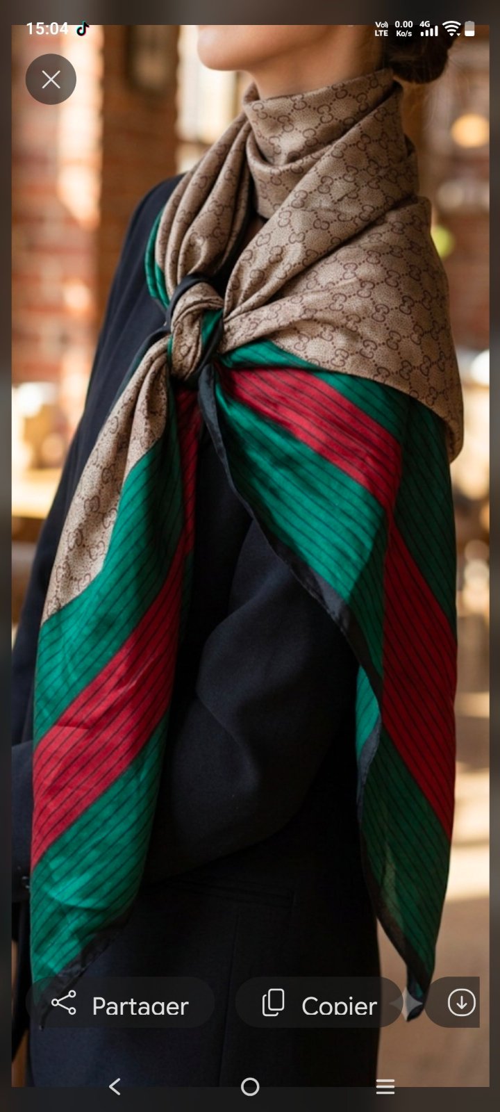 Foulard en soie 