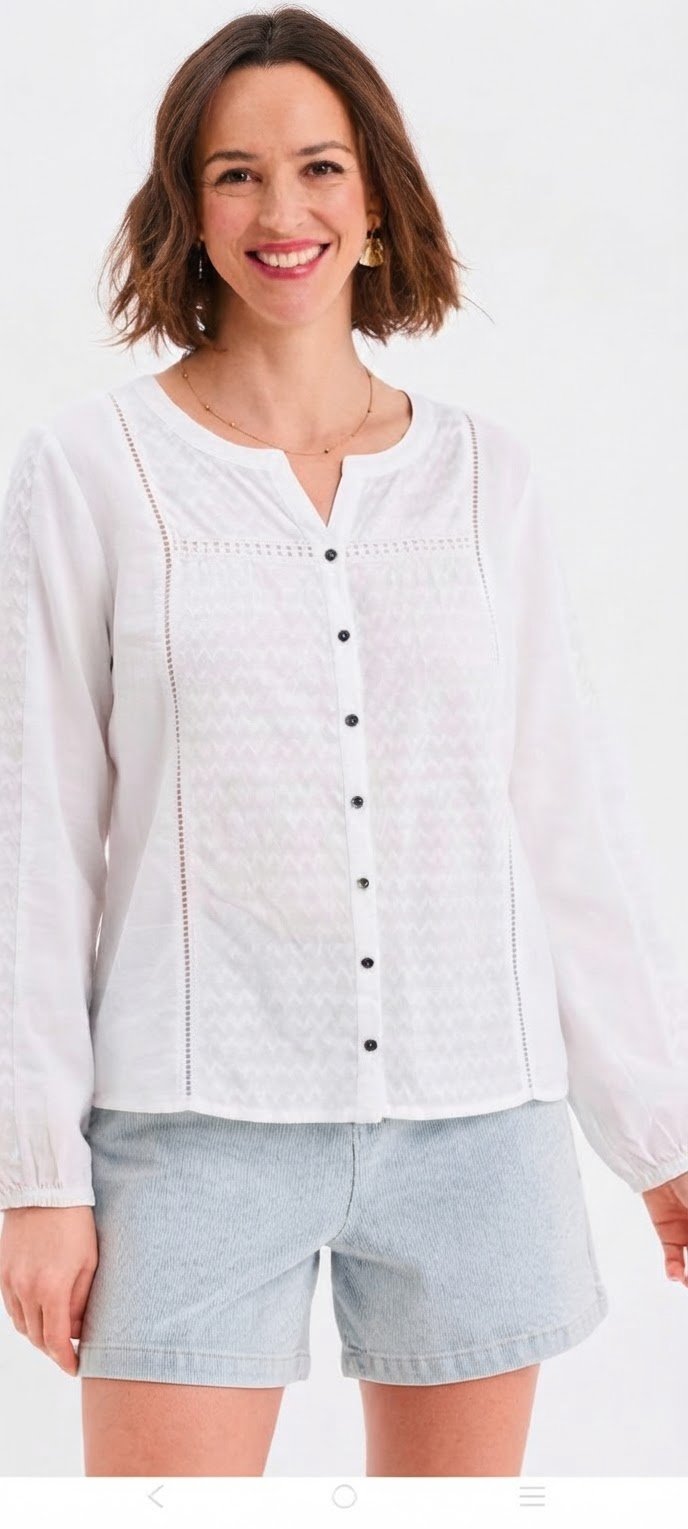 Blouse 💯 coton 