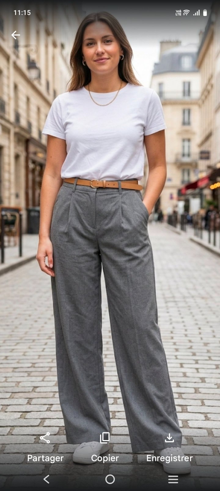 Pantalon large Hollister 