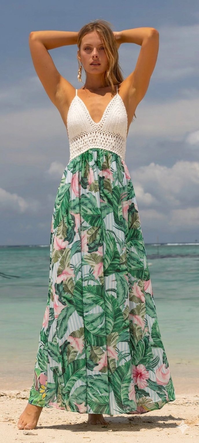 Robe de plage 
