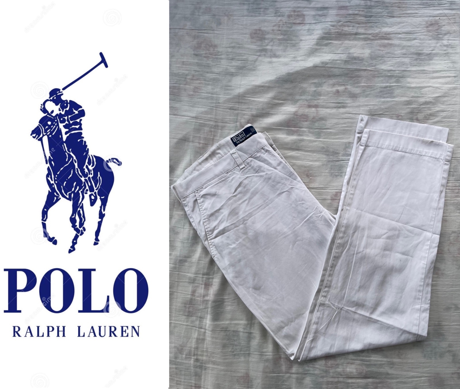Pantalon homme Polo Ralph Lauren 100%coton taille 44 francais