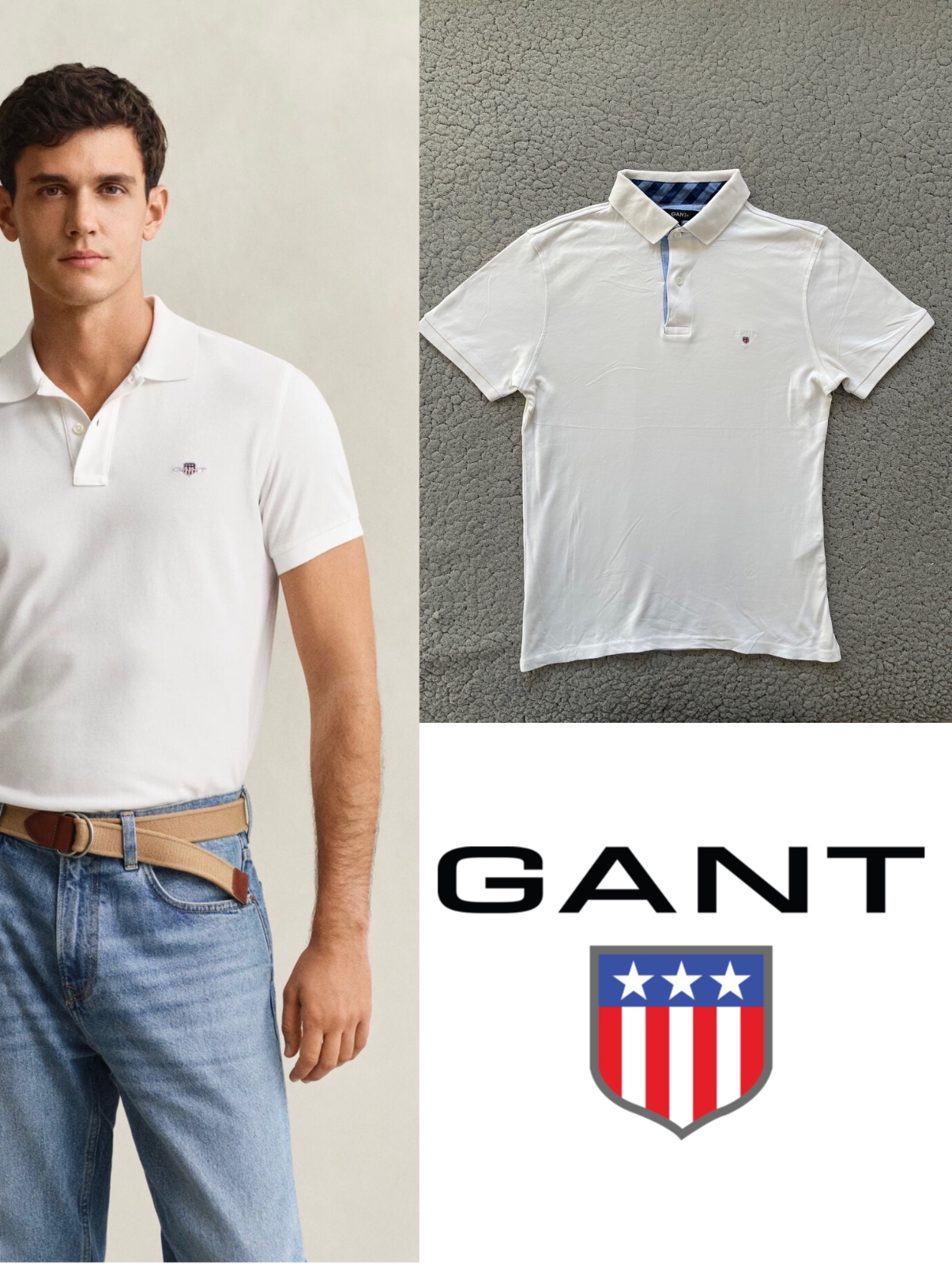 Polo GANT Homme Taille S 