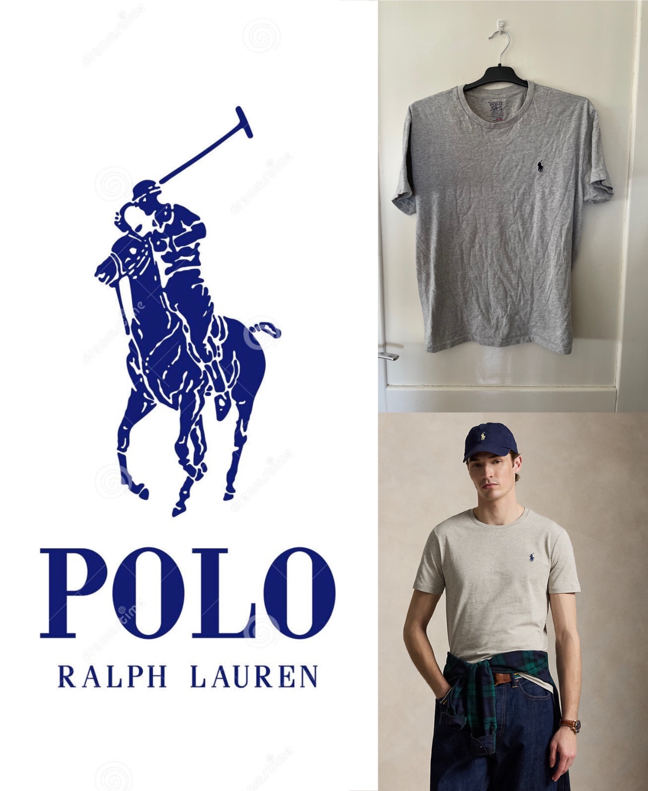 T-shirt col rond Polo Ralph Lauren Taille M