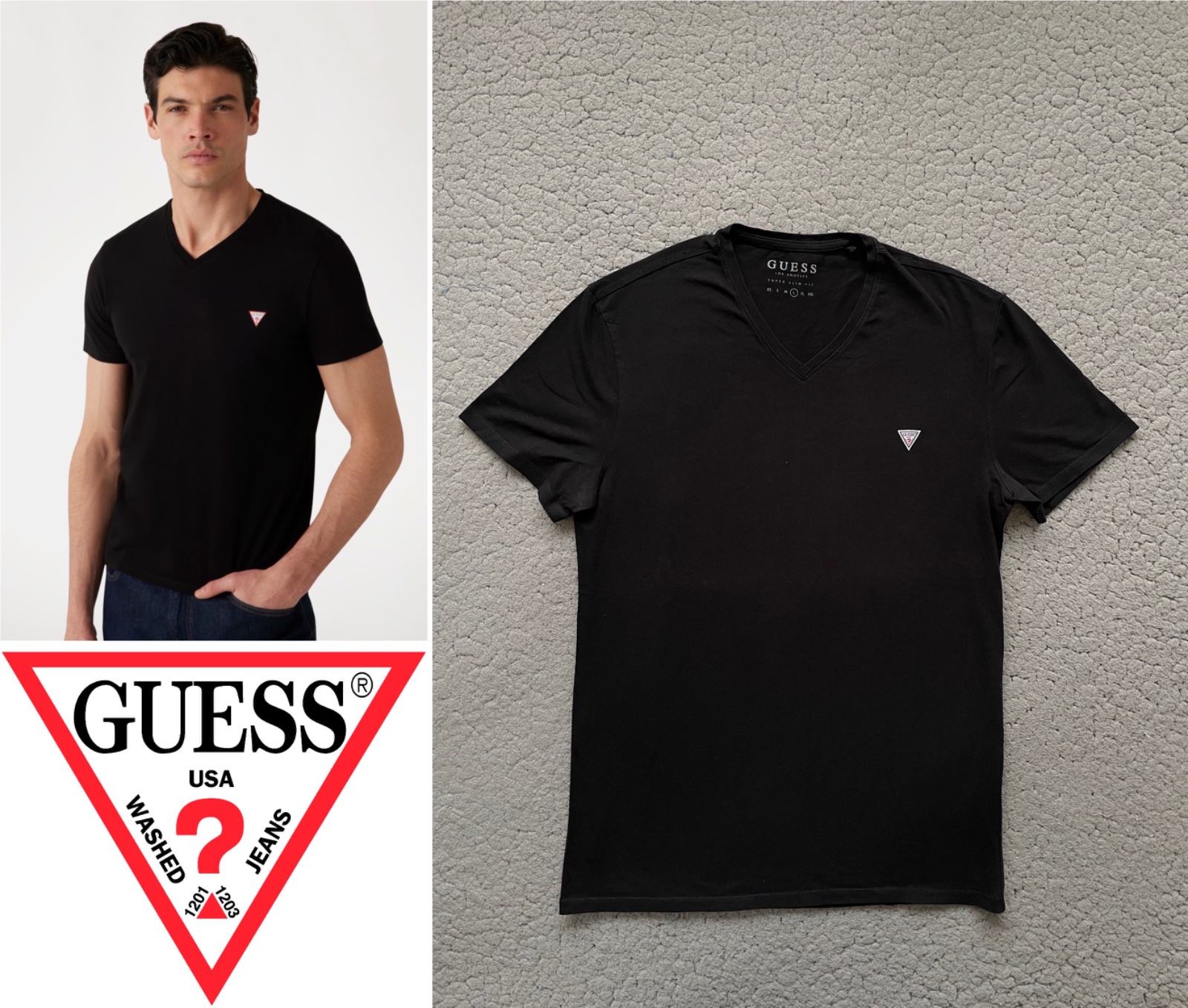 T-shirt homme Guess Taille M