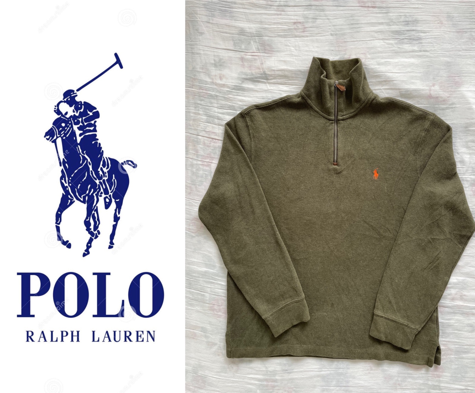 Sweat zippé Polo Ralph Lauren homme Taille M