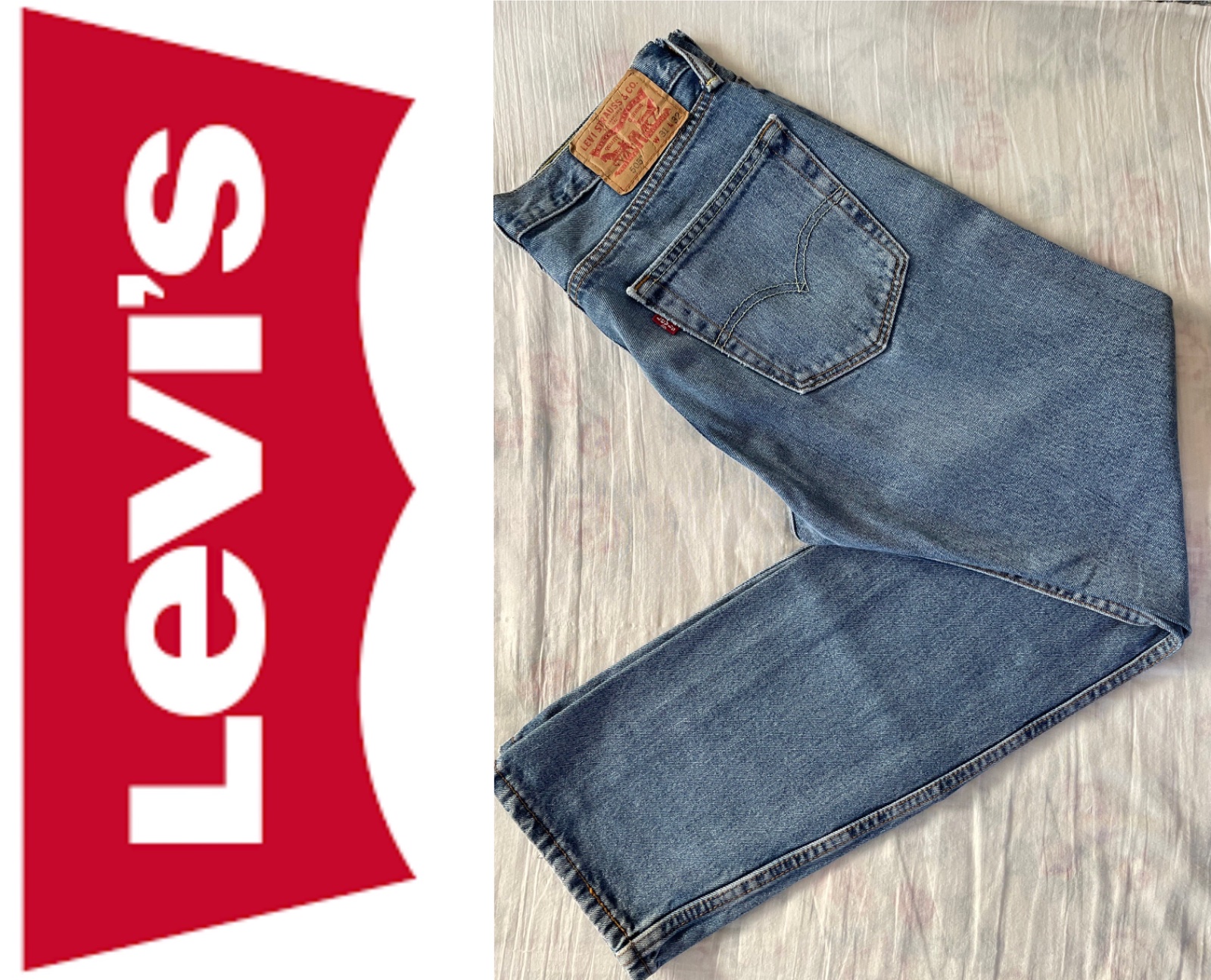 Jeans homme levi's authentique taille M 31/32 largeur
