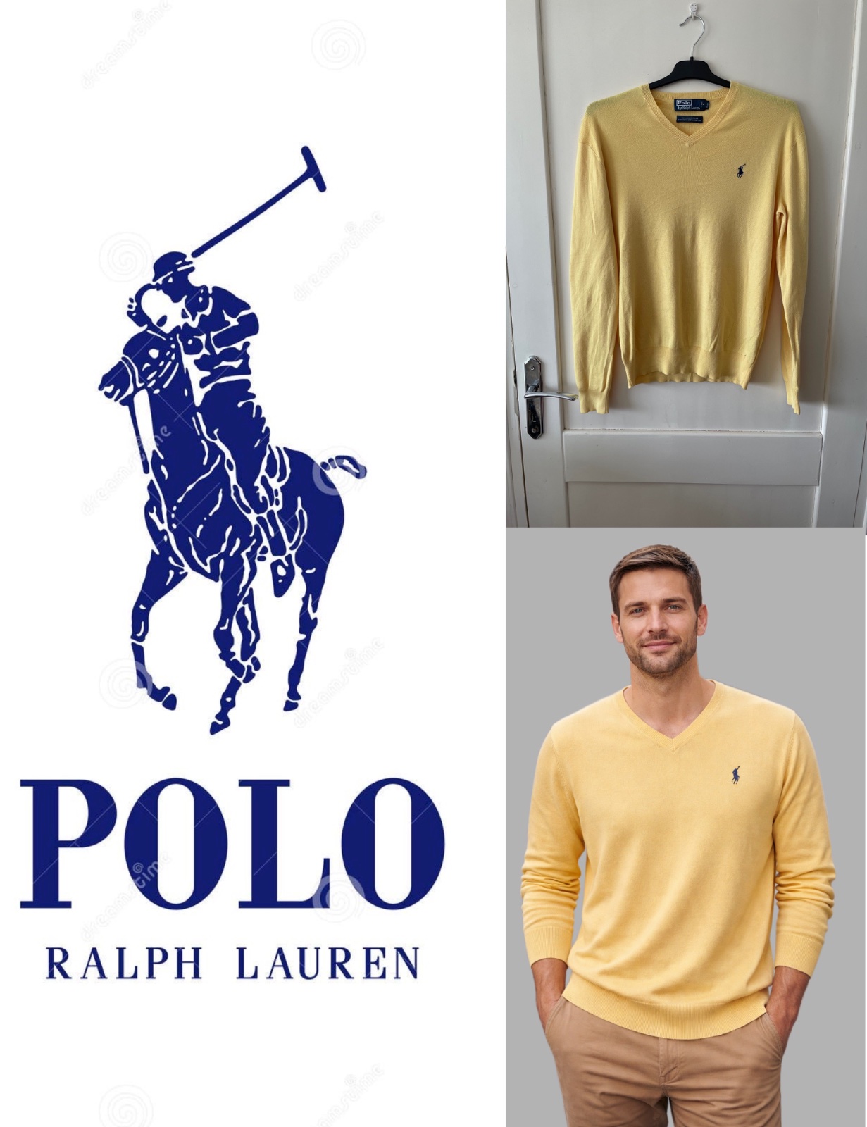 Pull Polo Ralph Lauren pima cotton Taille S/M 100% coton