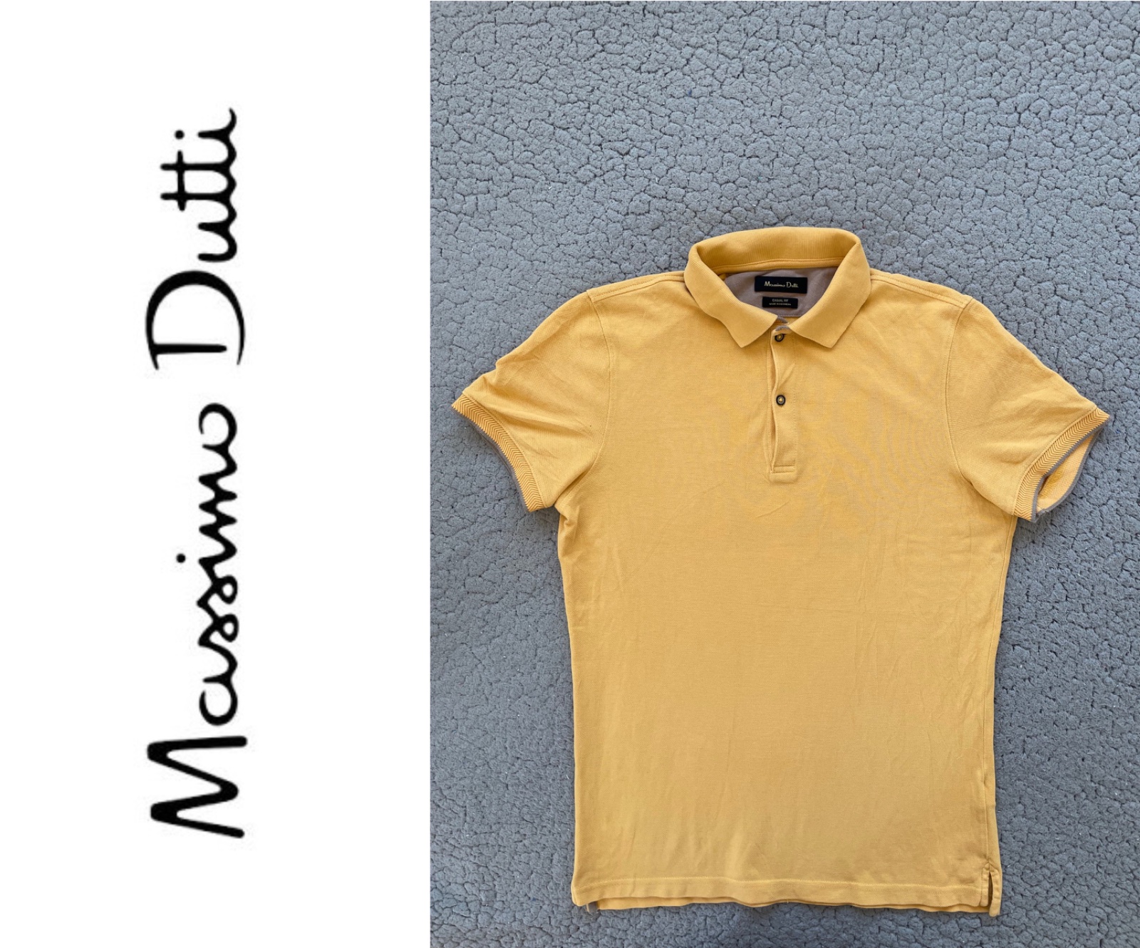 Polo homme Massimo Dutti Taille M coupe ajusté