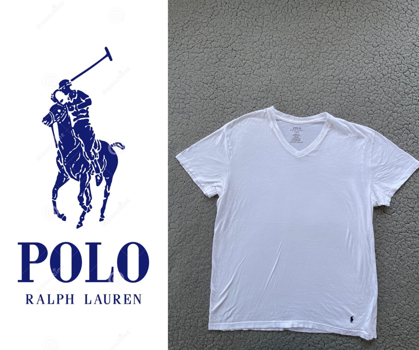 T-shirt Polo Ralph Lauren en cton taille L