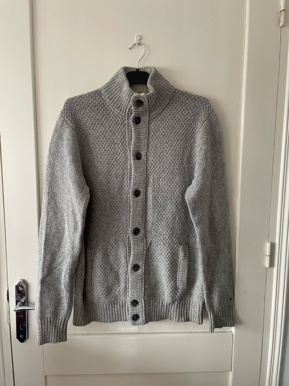 Gilet cardigan homme Tommy hilfiger 50%laine 50%coton Taille M