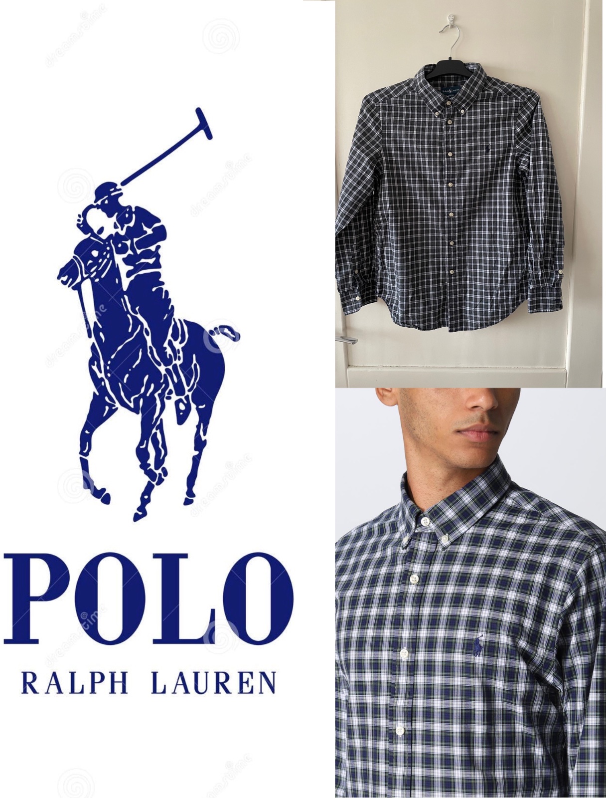 Chemise Polo Ralph Lauren pour enfant 14-16 ans en super etat 100% coton