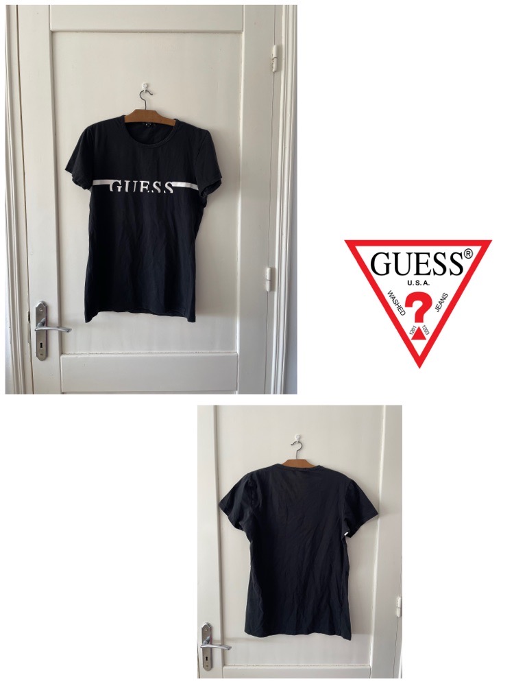 T-shirt en coton Guess pour homme