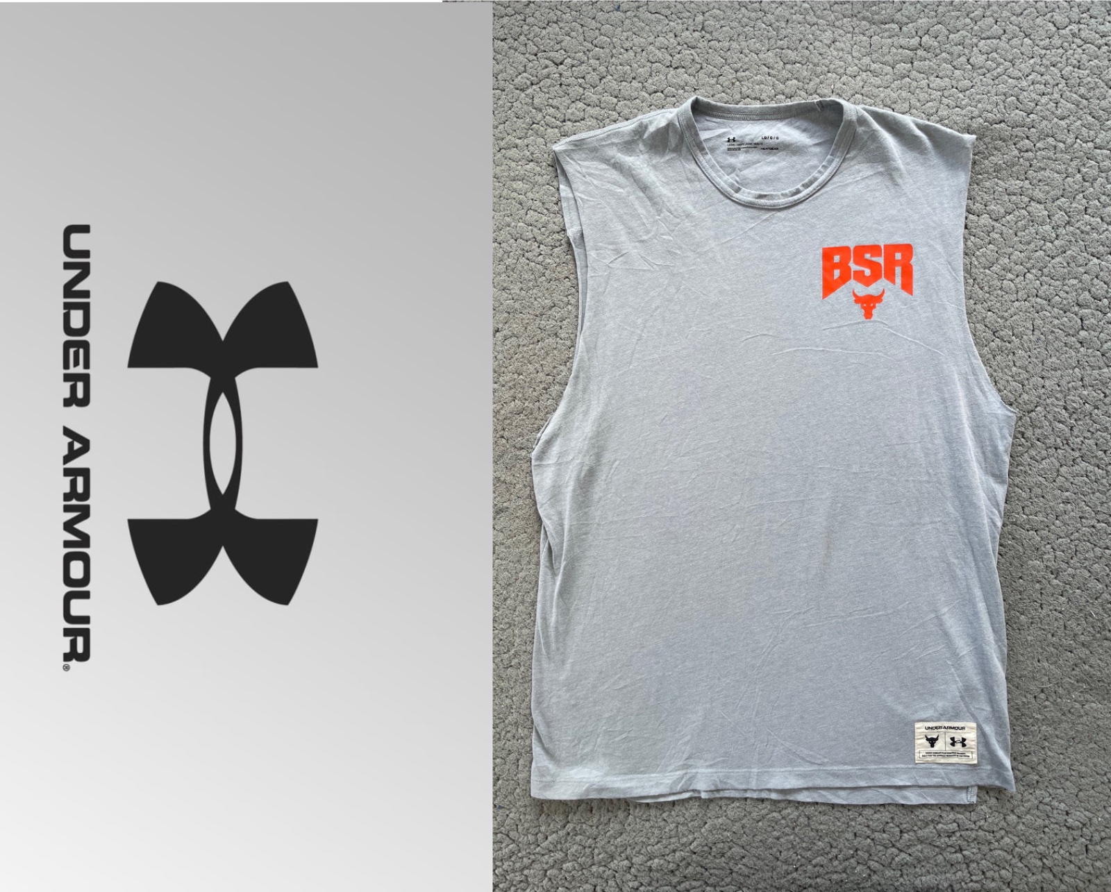 Debardeur training pour homme under armour Taille L/M