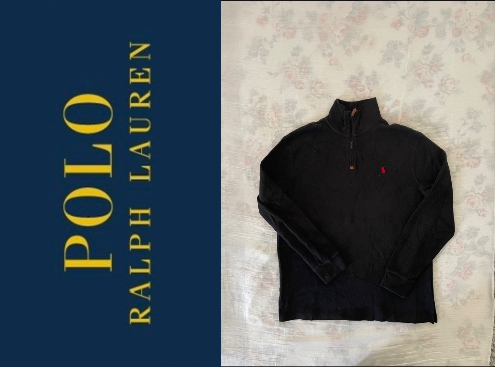 Sweat demi zipé homme Polo Ralph Lauren taille M