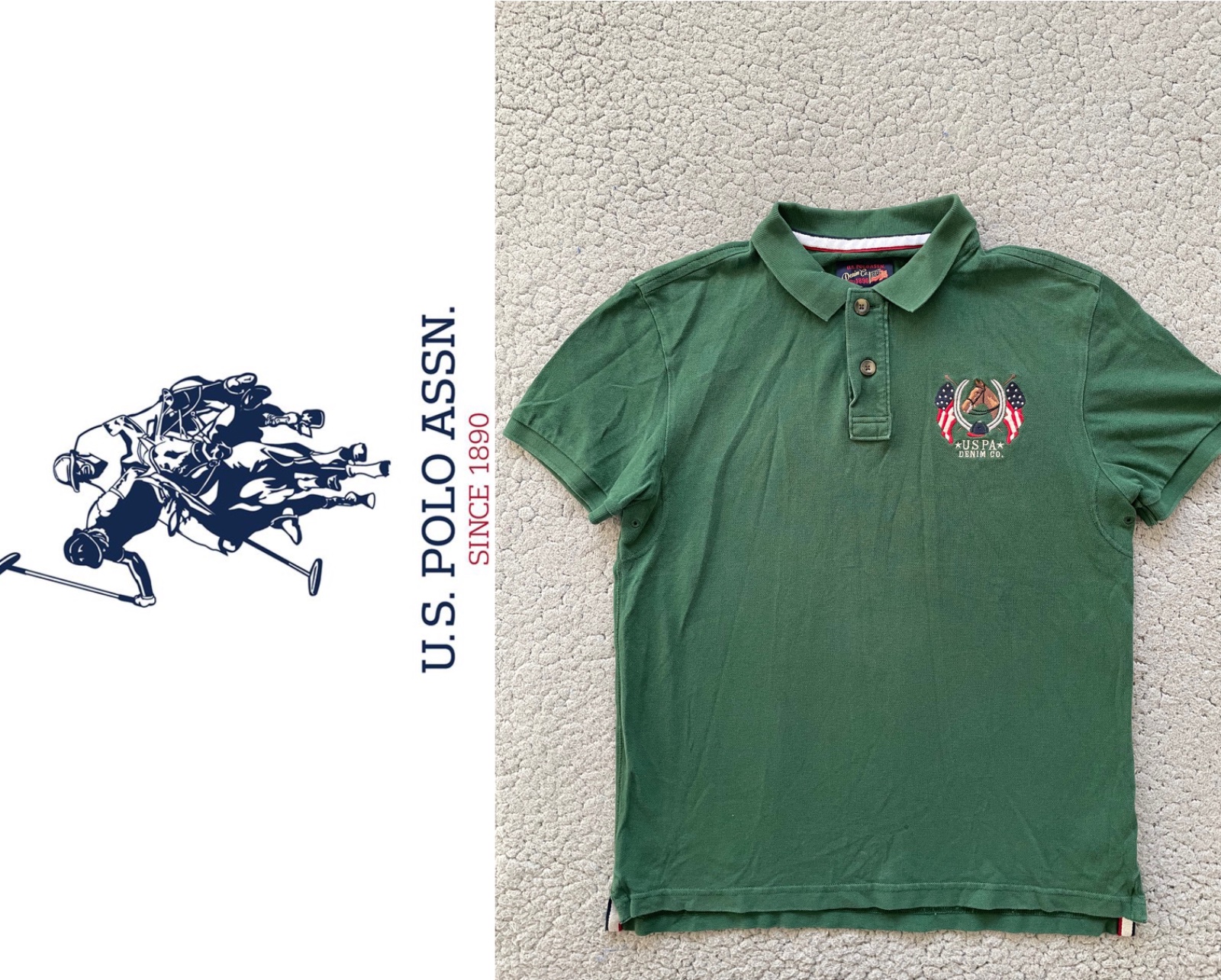 Polo Homme US POLO ASSN Taille M