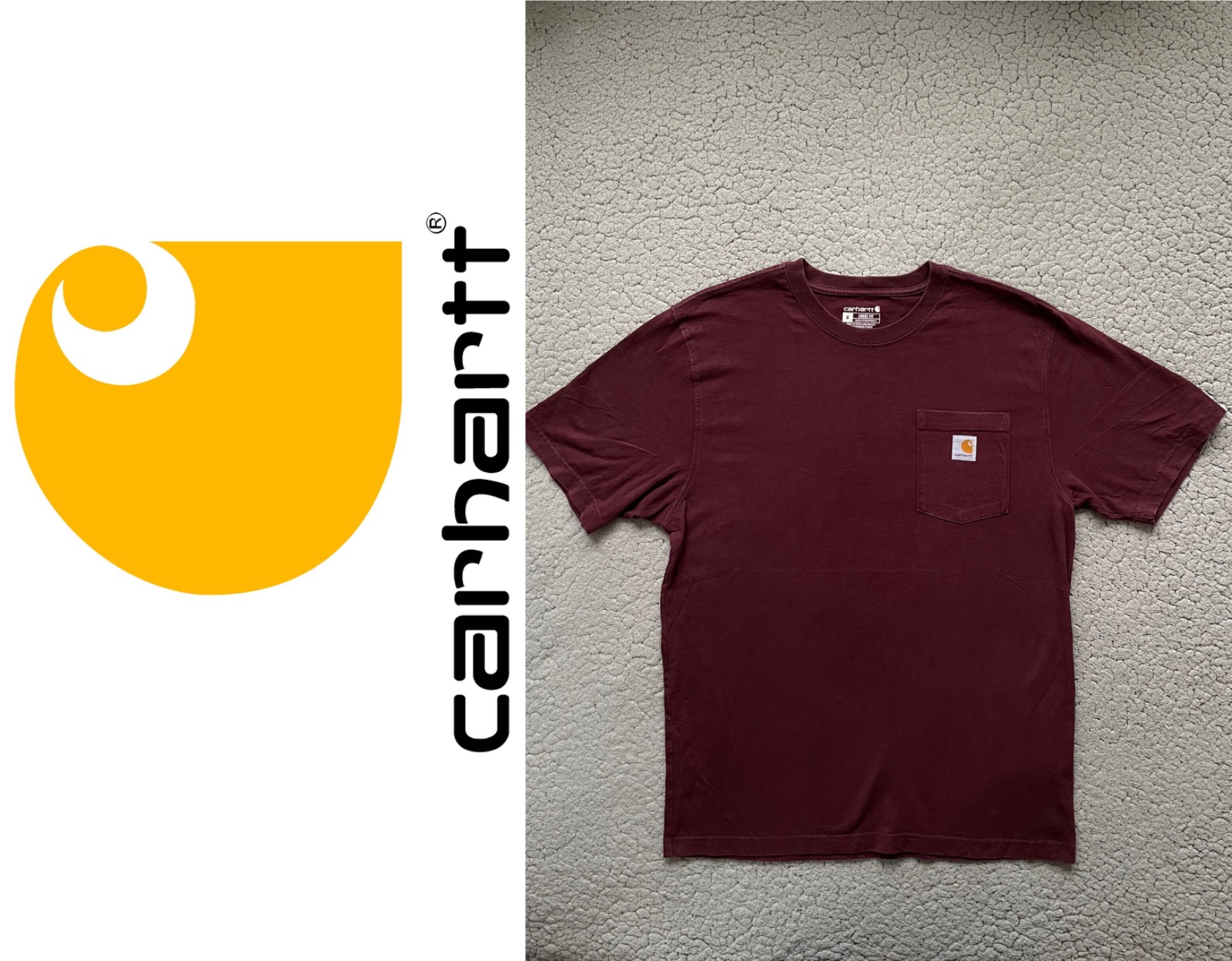 T-shirt en coton CARHARTT Taille M