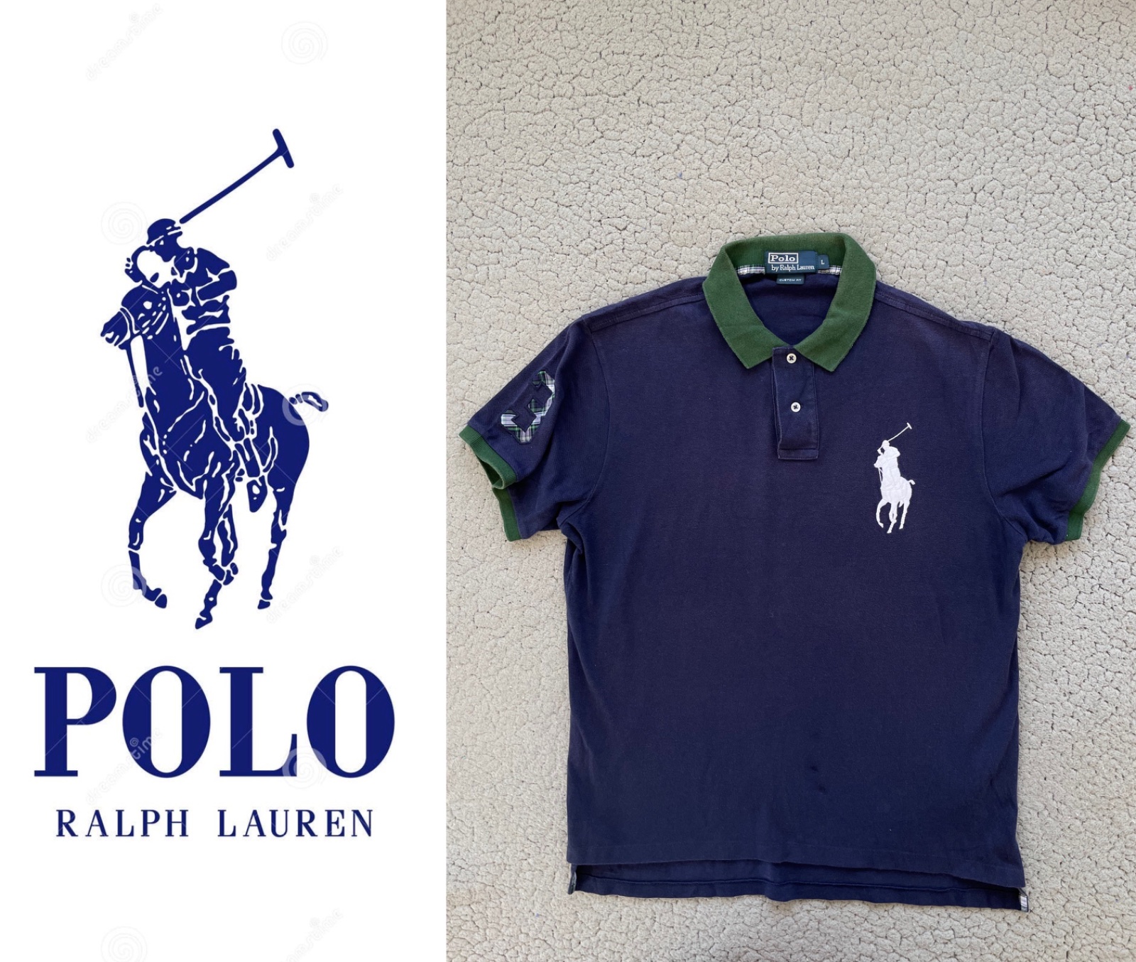 Polo homme Polo Ralph Lauren a logo Taille M/L