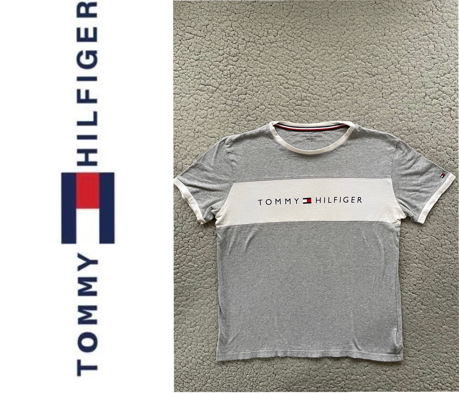 T-shirt Tommy Hilfiger a logo Taille M