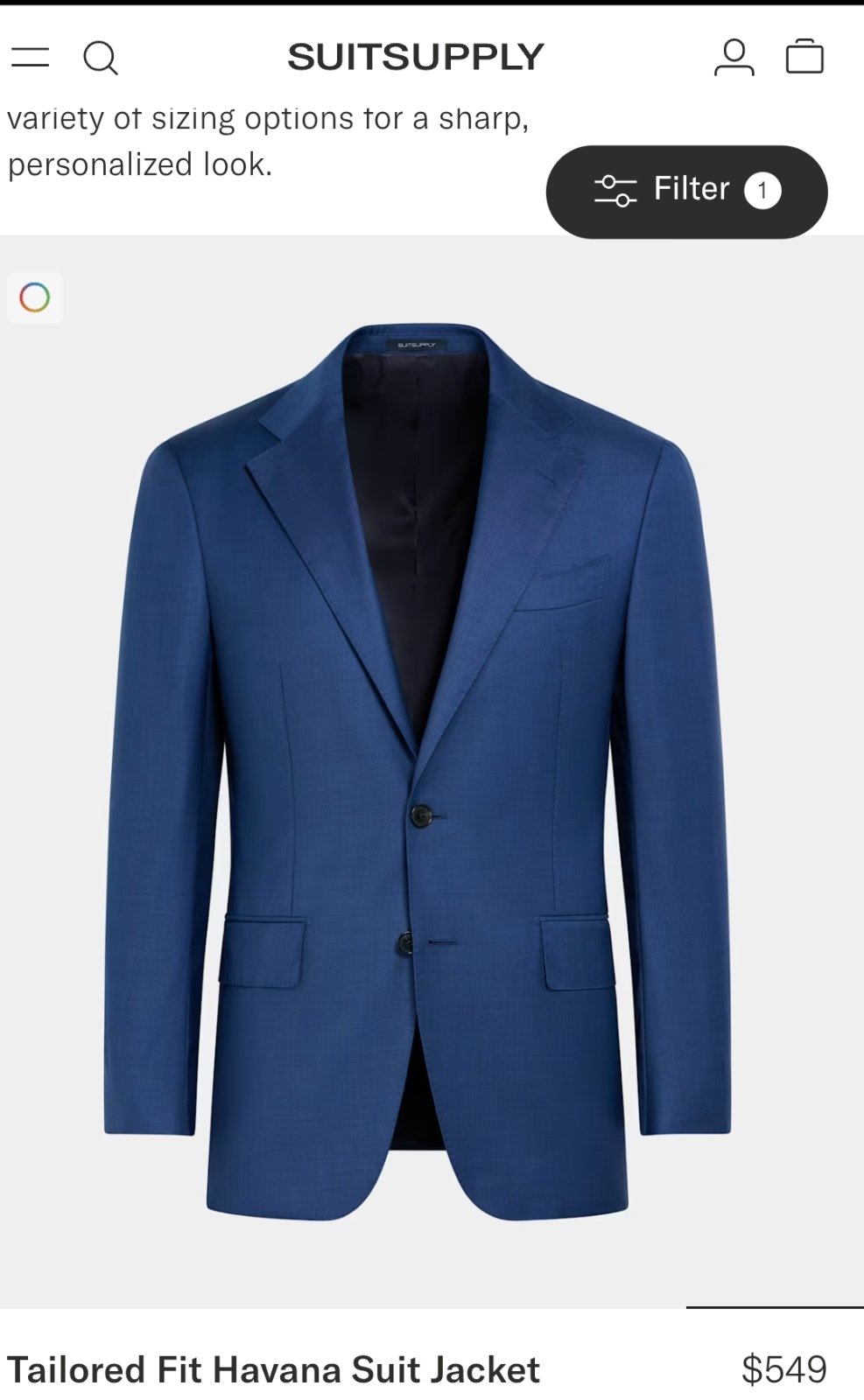 Blazer suitsupply