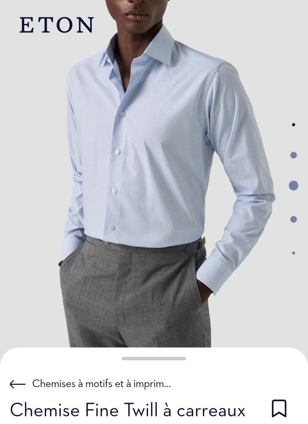 Chemise eton