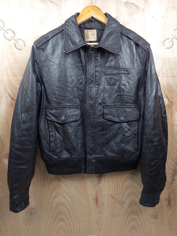 Veste cuir conpibel 