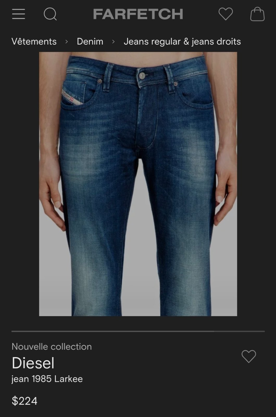  jeans diesel larkee