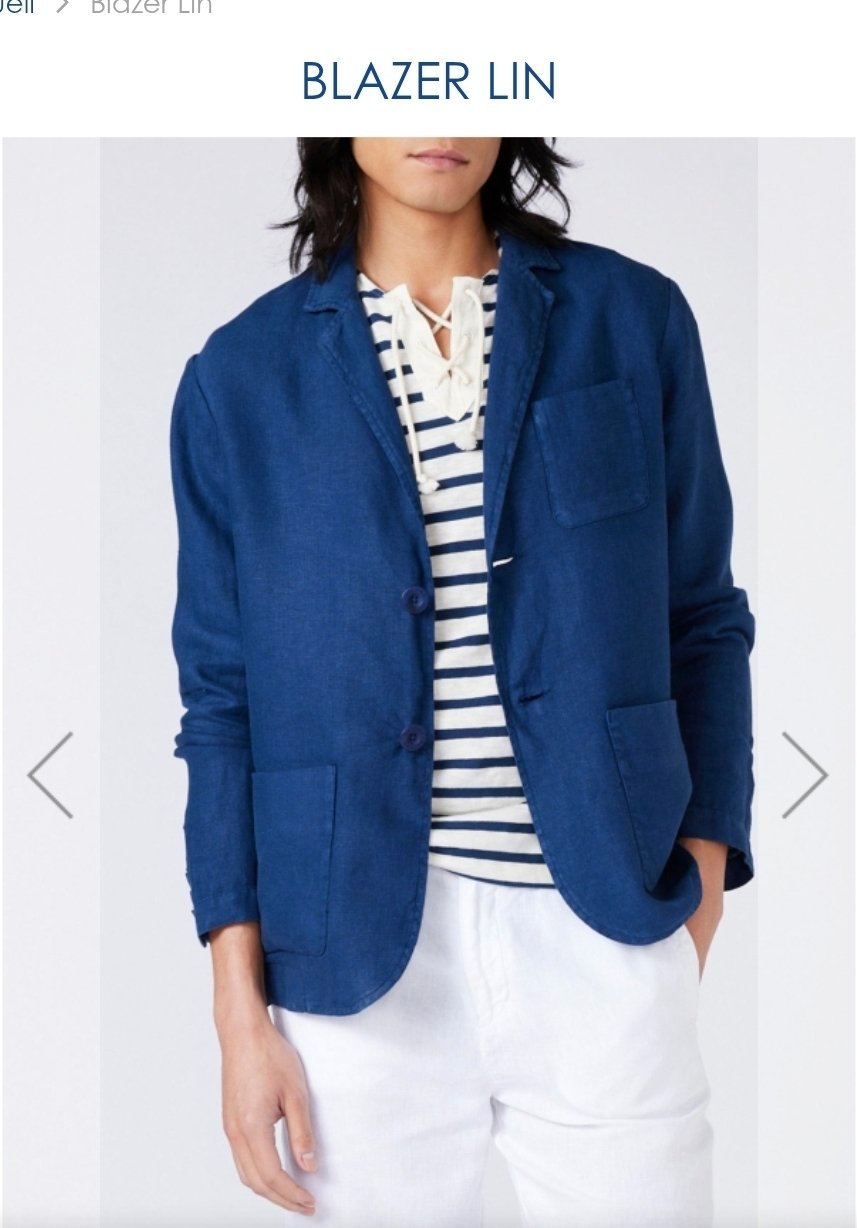 Blazer lin banana republic 