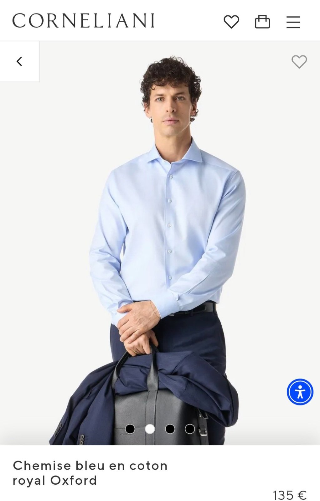 Chemise corneliani 
