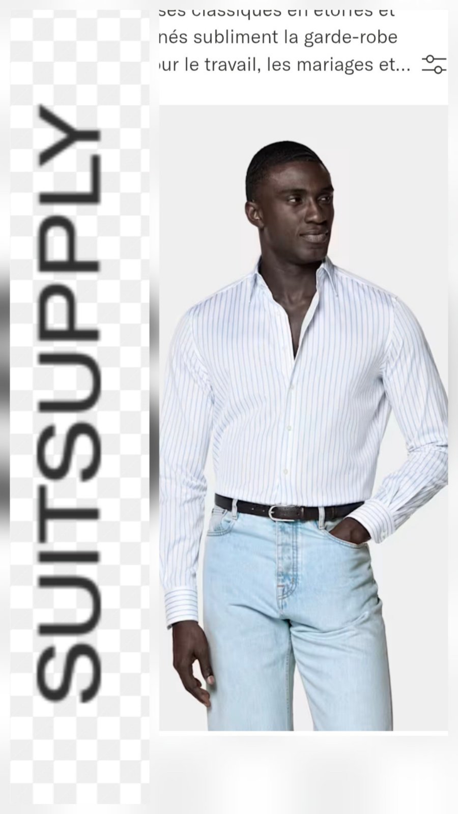 Chemise suitsupply 