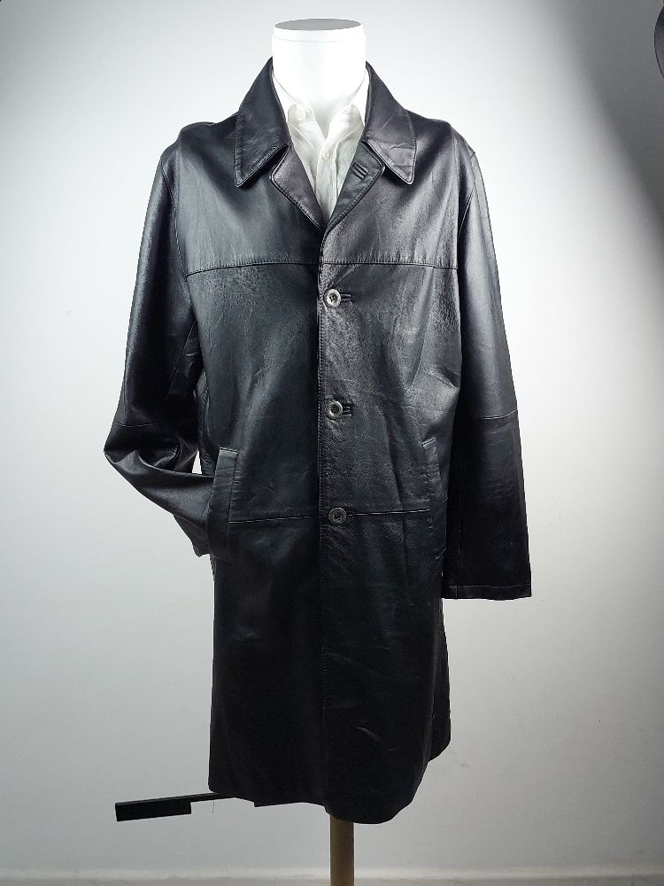 Manteau cuir reza duro