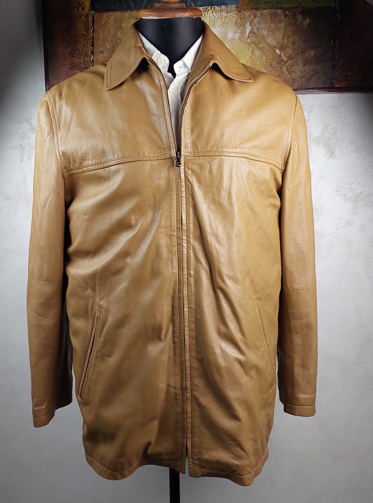 Manteau cuir giorgio cuirs