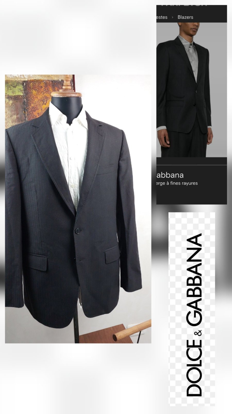 Blazer dolce & gabbana