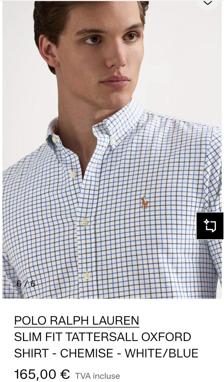 Chemise polo ralph lauren 