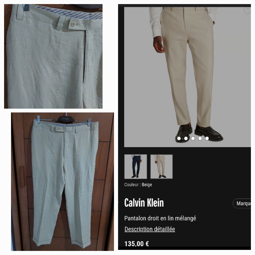 Pantalon calvin klein 