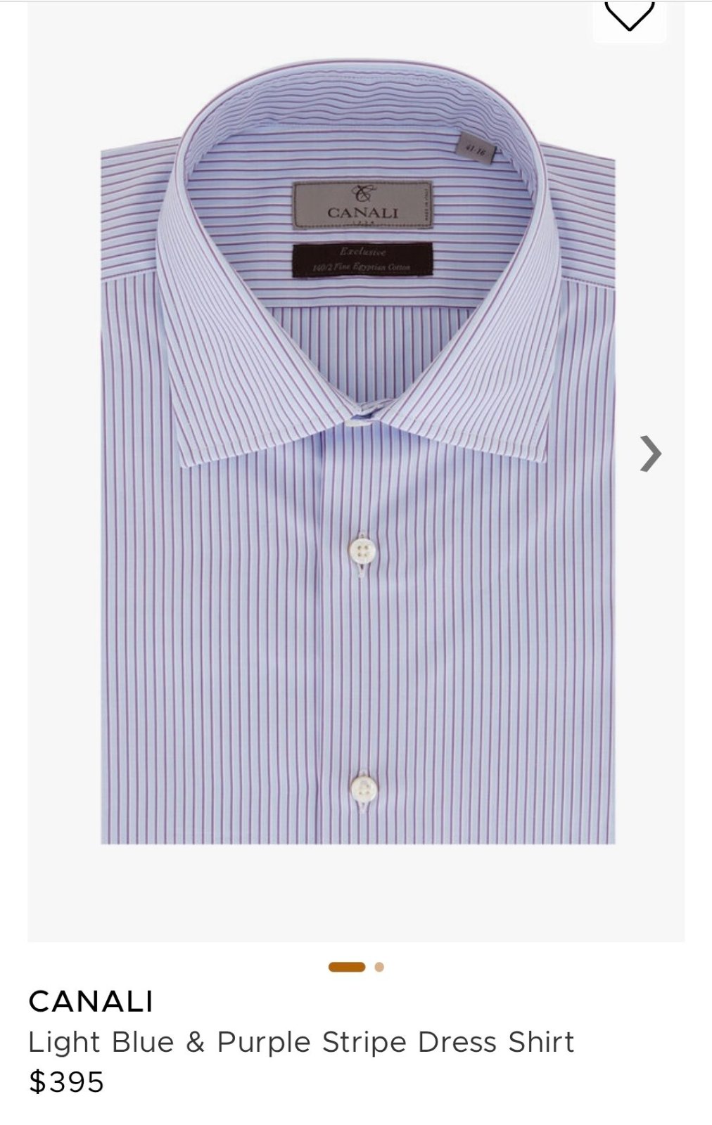 Chemise canali