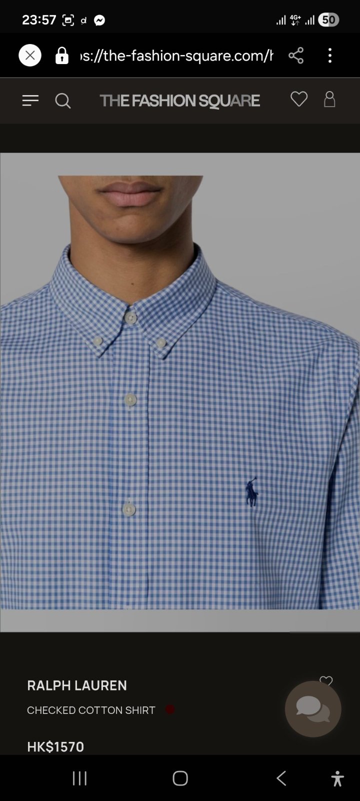 Chemise polo ralph lauren 