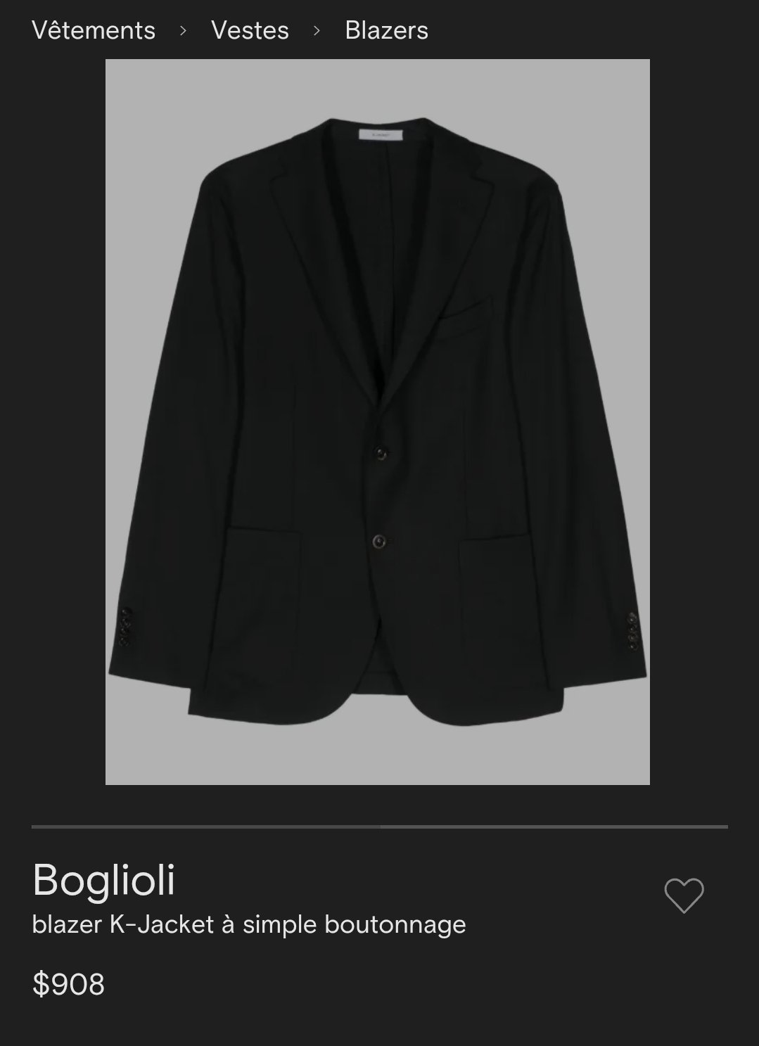 Blazer boglioli milano 
