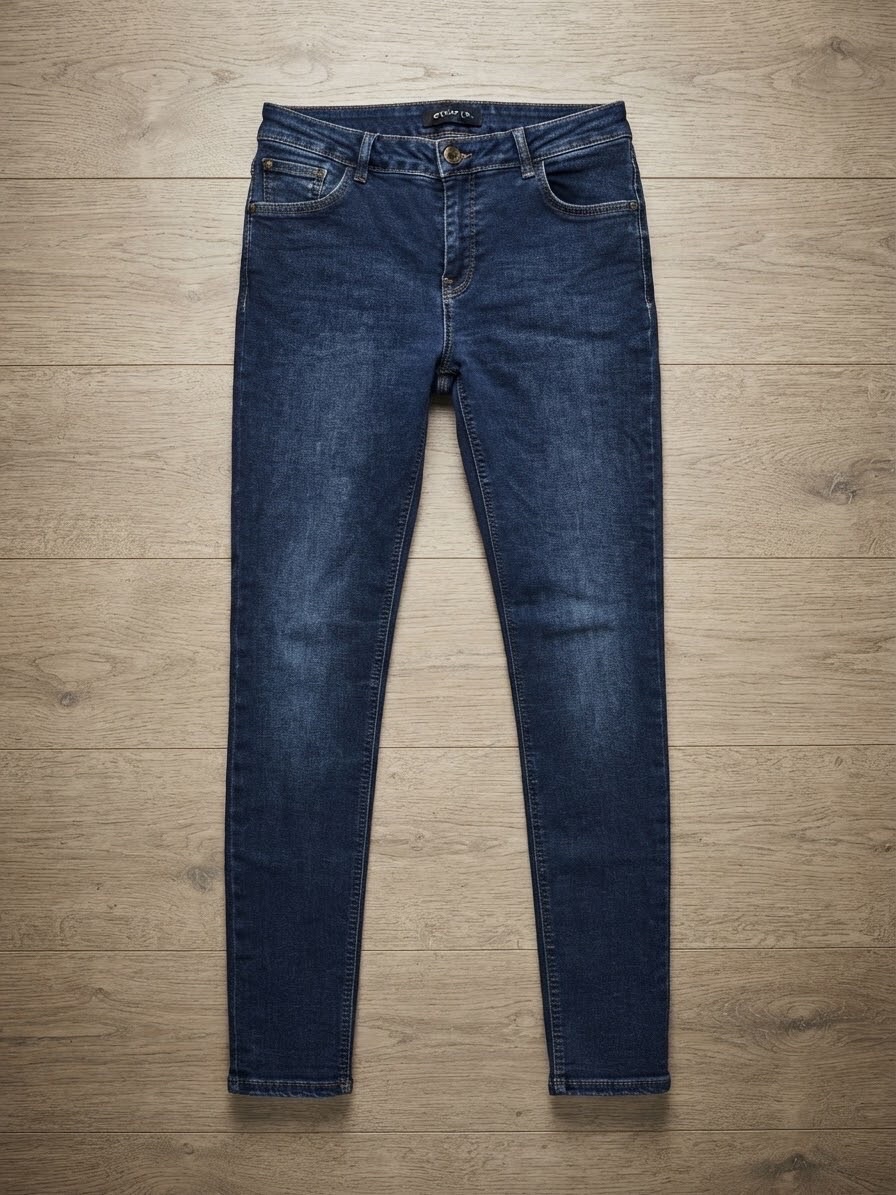 Jean slim bleu foncé stretch