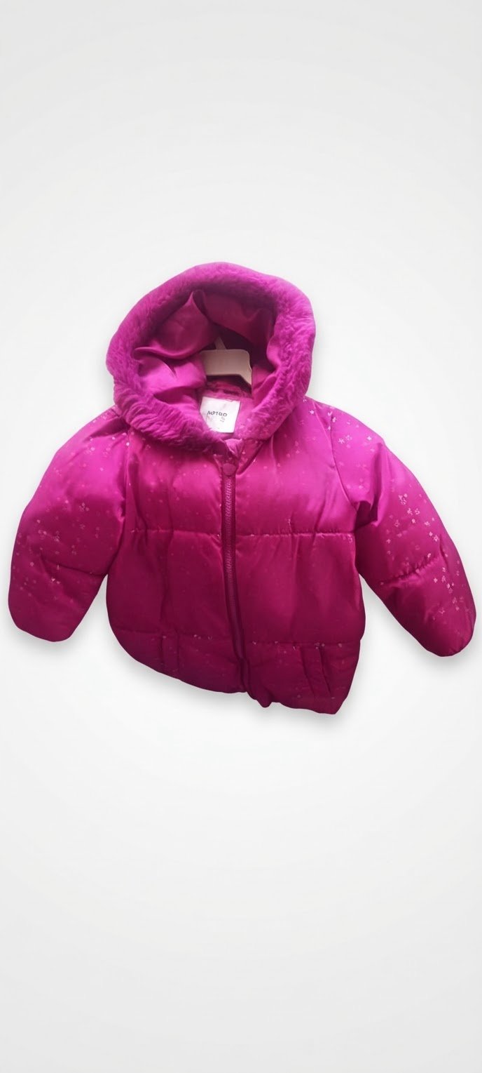 Manteau rose 
