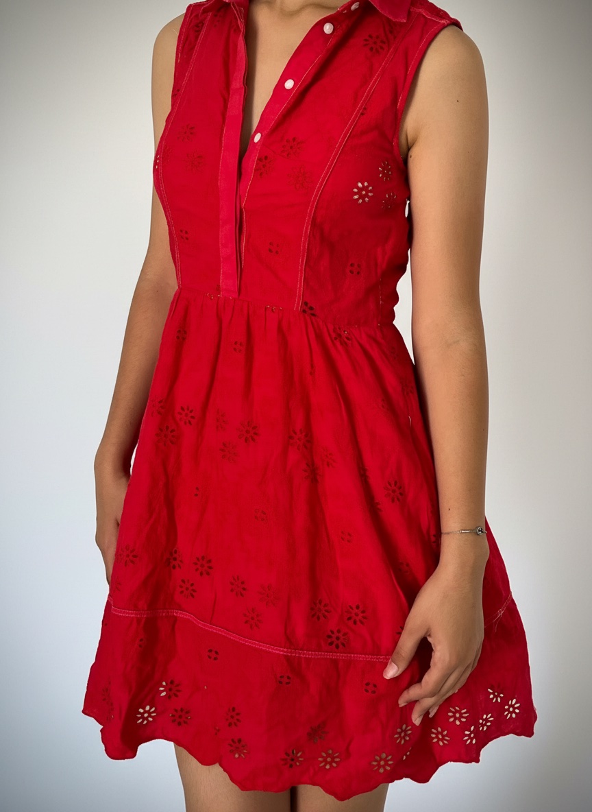 Une Robe en broderie H&M🌺