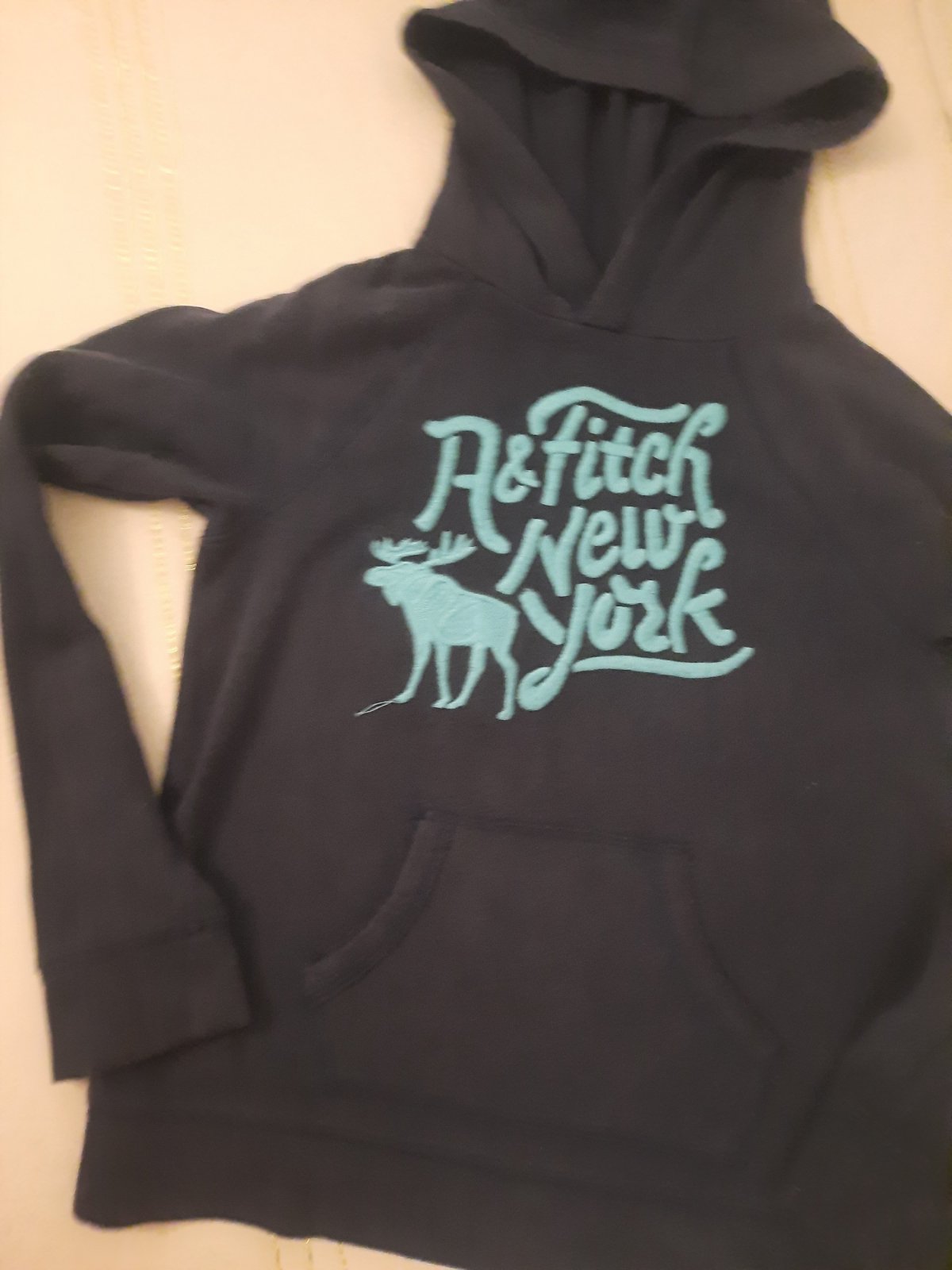 Pull capuche Abercrombie 8/10 ans