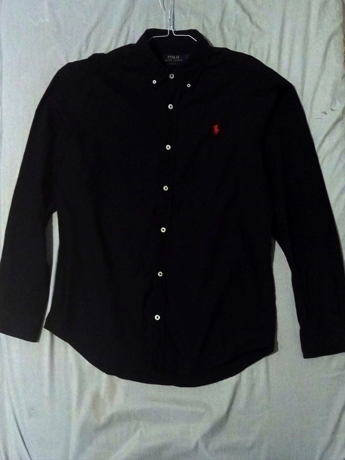 Chemise polo ralph lauren noir 