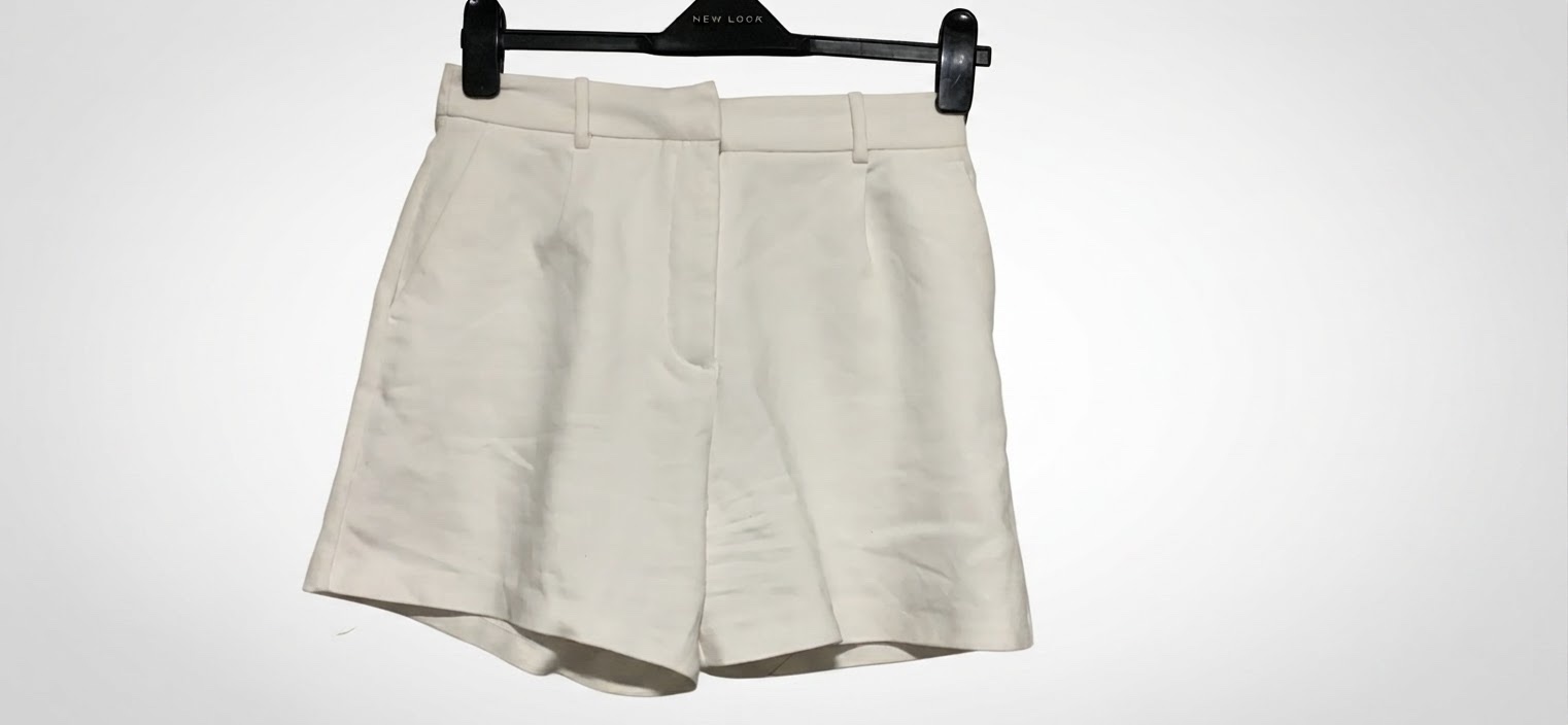 Short blanc 