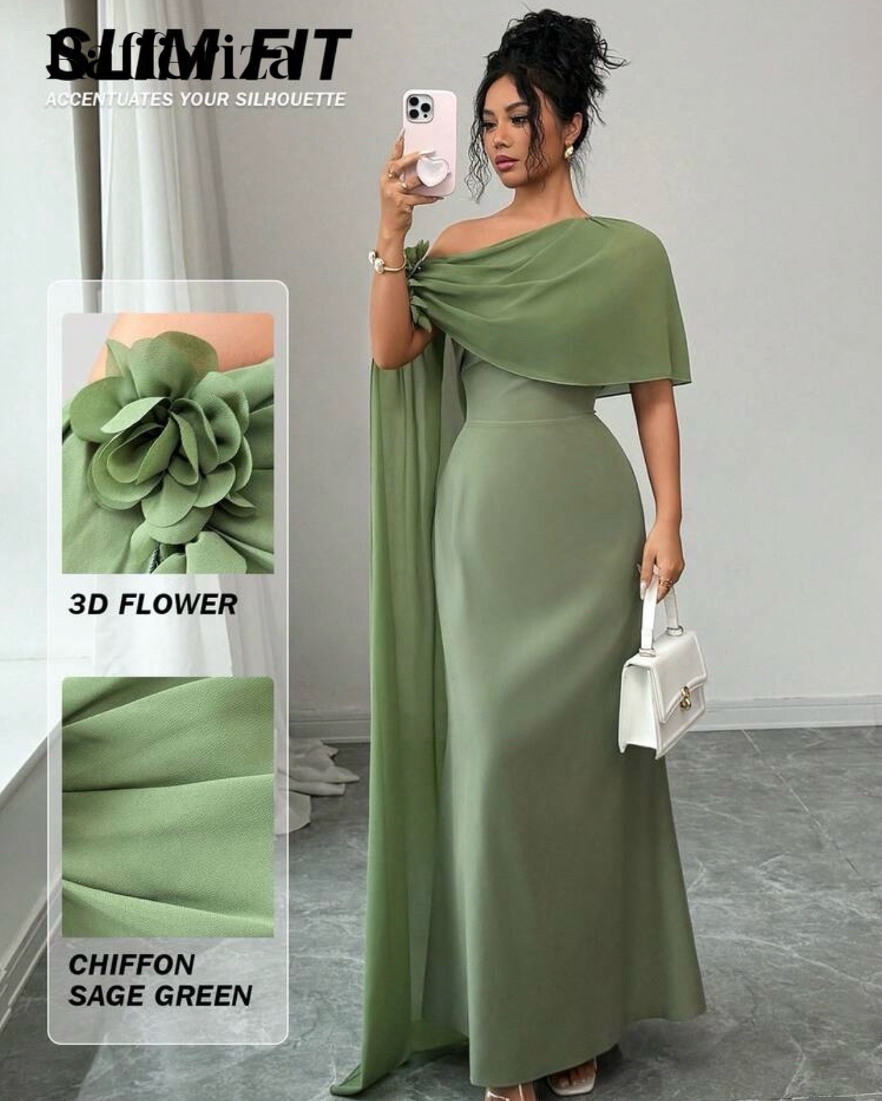 Robe shein tendance porté une seul fois 