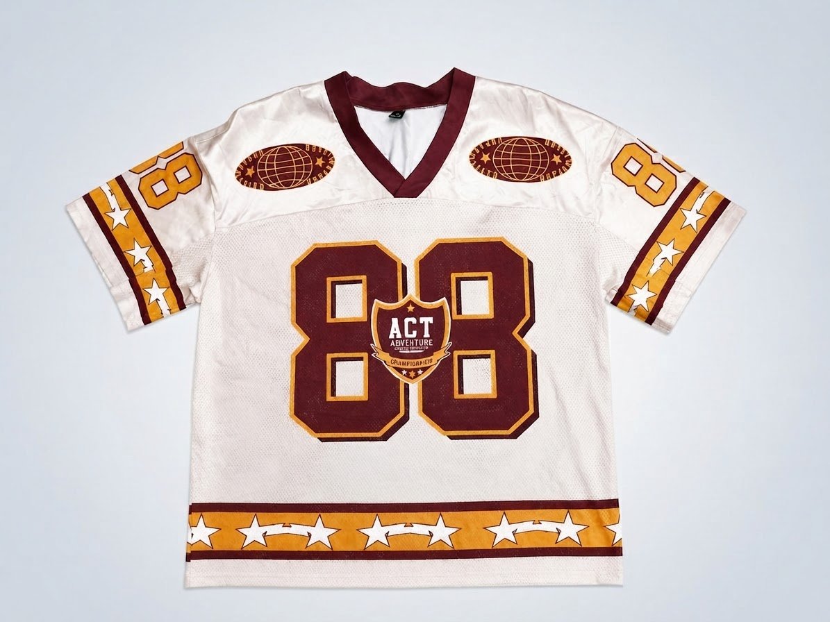 American football jersey 
