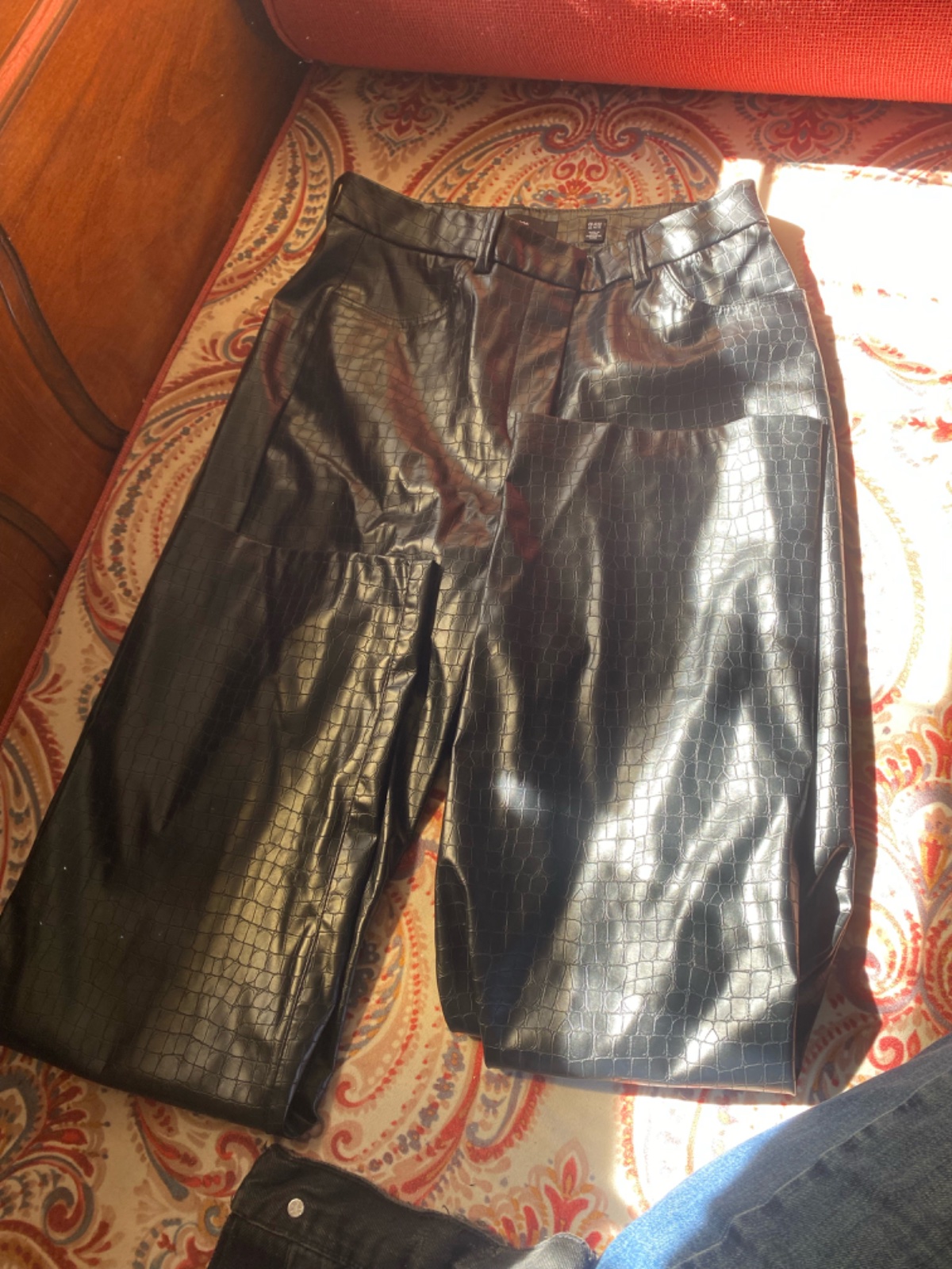 Pantalon cuir 