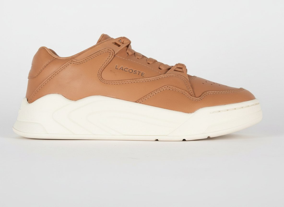 Baskets LACOSTE cout slam en cuir
