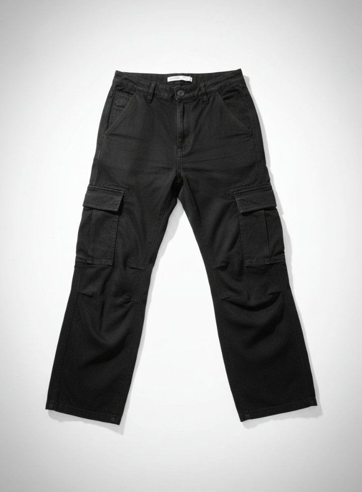 Pantalon cargo noir